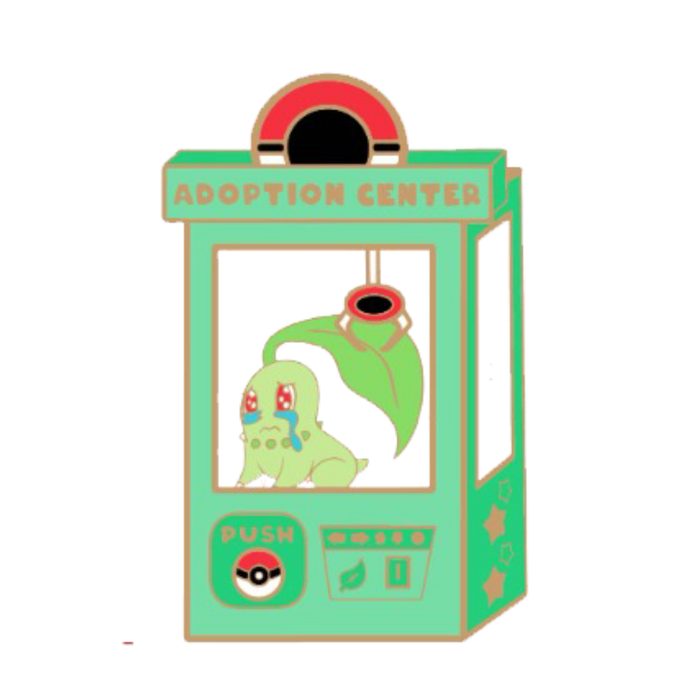 Pokemon: Chikorita Adoption Center Enamel Pin - for just $12! 