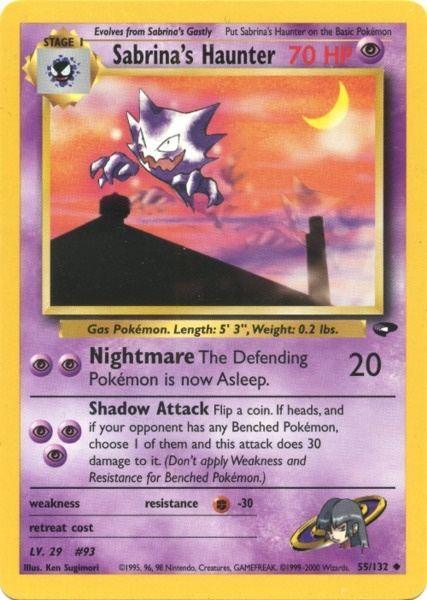 Sabrina's Haunter (55/132) [Gym Challenge Unlimited] - for just $3.85! 