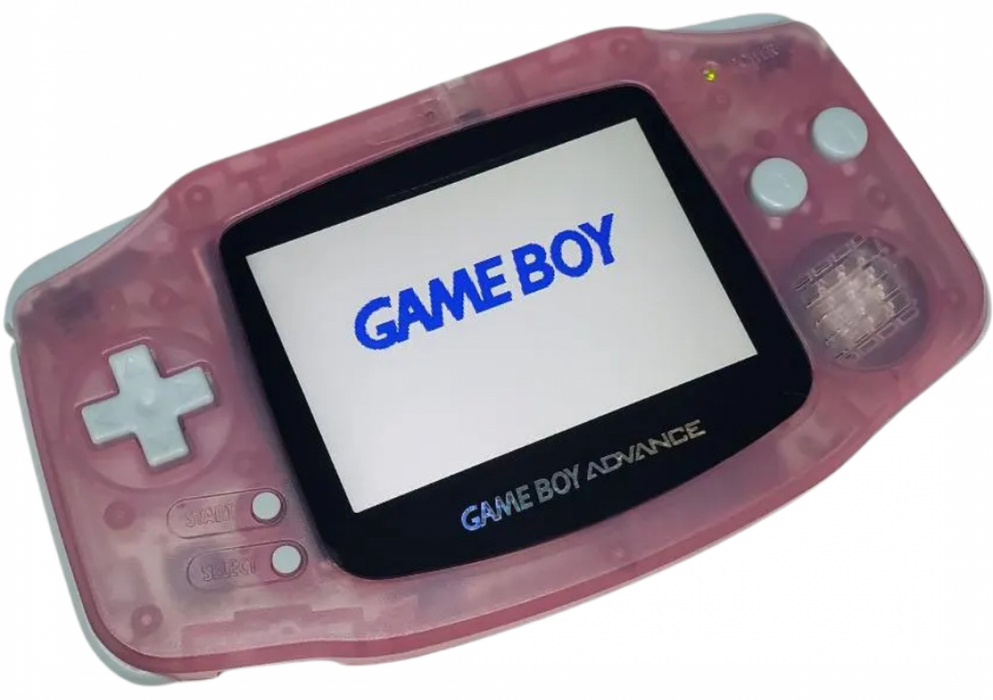 Game Boy Advance (GBA) [Clear Pink Fuschia] [IPS Screen Mod] - for just $199.99! 