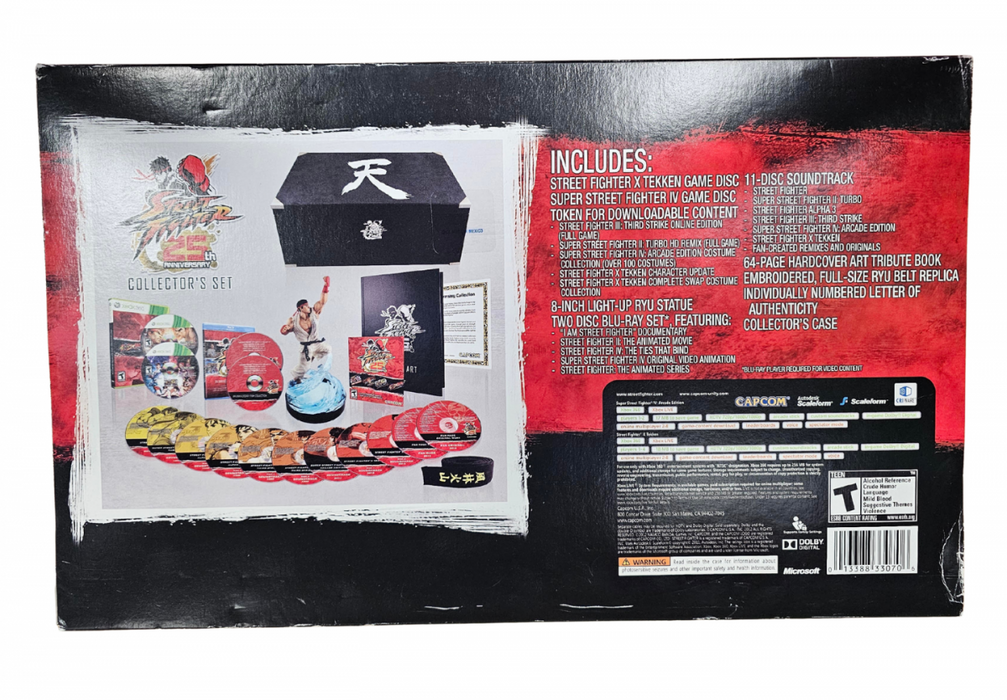 Street Fighter 25th Anniversary Collector's Set [COMPLETE IN BOX] – Xbox 360 (X360) - for just $104.99! 