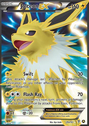 Jolteon EX (28a/83) (Alternate Art Promo) [XY: Generations] - for just $9.45! 