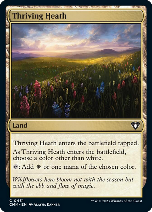 Thriving Heath [Commander Masters] - Just $0.10! Shop now at Retro Gaming of Denver