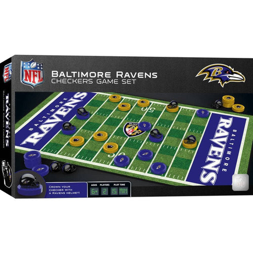 Baltimore Ravens Checkers Board Game - for just $19.99! 