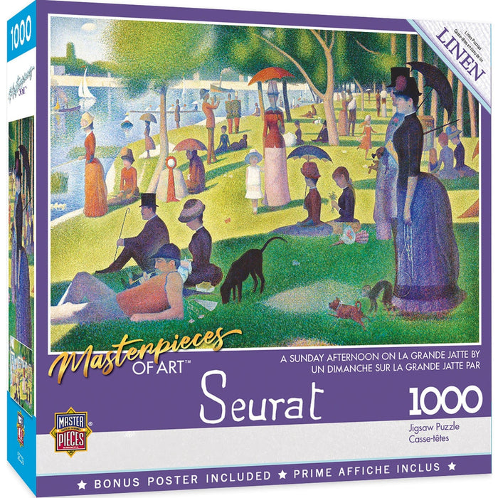 MasterPieces of Art - A Sunday on La Grande Jatte 1000 Piece Jigsaw Puzzle - for just $16.99! 
