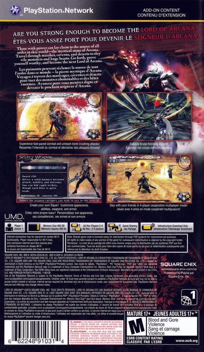 Lord of Arcana  – PlayStation Portable (PSP) - for just $7.99! 