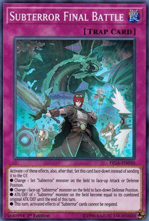 Subterror Final Battle [FIGA-EN050] Super Rare - for just $0.15! 
