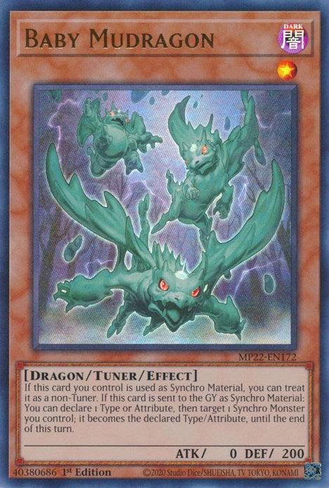 Baby Mudragon [MP22-EN172] Ultra Rare - for just $0.10! 