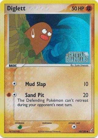Diglett (50/100) (Stamped) [EX: Crystal Guardians] - for just $12.85! 