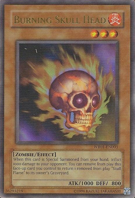 Burning Skull Head [WB01-EN003] Super Rare - for just $17.60! 