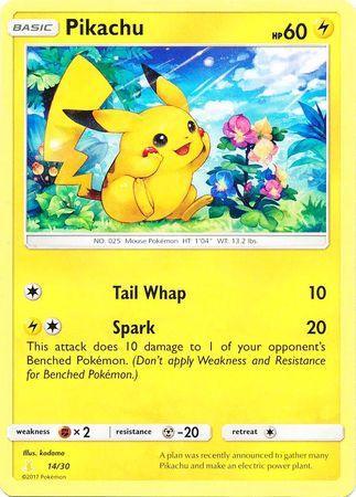 Pikachu (14/30) [Sun & Moon: Trainer Kit - Alolan Raichu] - for just $0.40! 