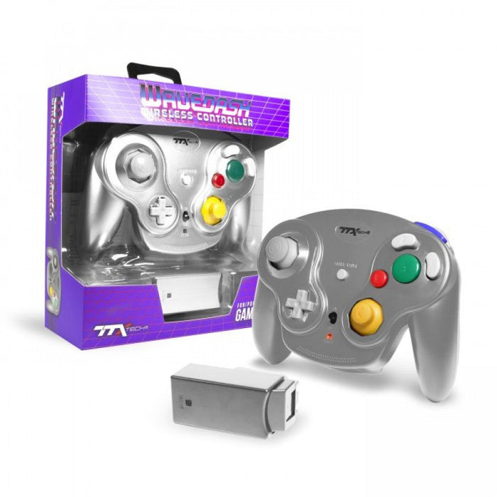 Wavedash 2.4GHZ Controller for GC [Silver] – Nintendo GameCube Accessory (GC) - for just $24.99! 