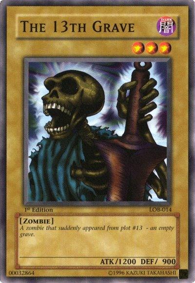 The 13th Grave [LOB-014] Common - for just $0.10! 