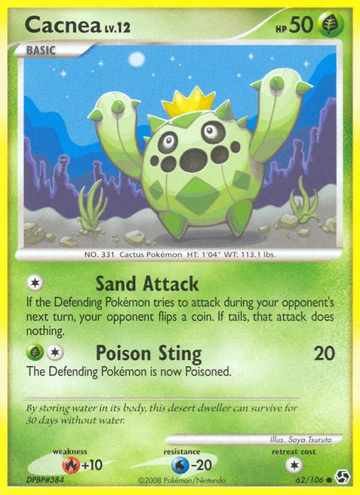 Cacnea (62/106) [Diamond & Pearl: Great Encounters] - for just $0.15! 