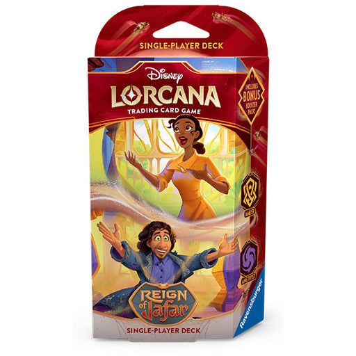 Disney Lorcana: Reign of Jafar - Tiana and Bruno (Amber/Amethyst) - for just $20! 