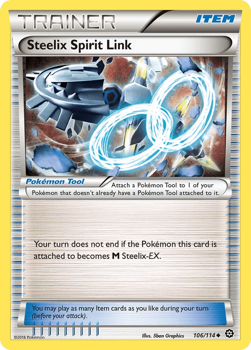 Steelix Spirit Link (106/114) [XY: Steam Siege] - for just $0.10! 