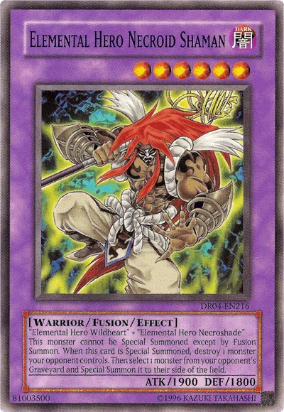 Elemental Hero Necroid Shaman [DR04-EN216] Common - for just $1.50! 