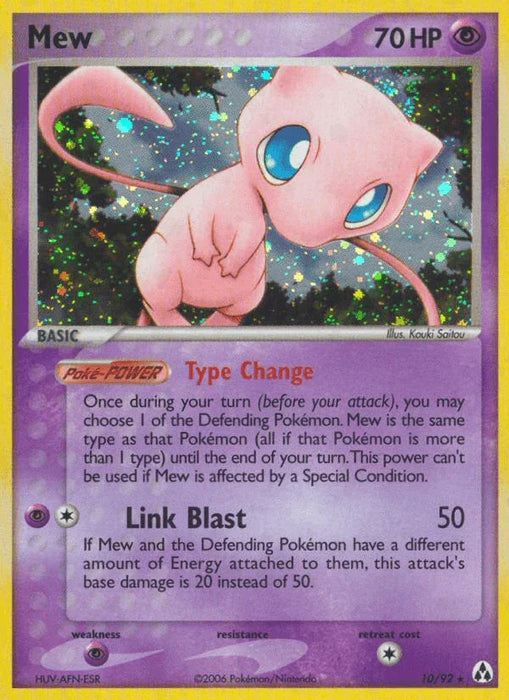 Mew (10/92) [EX: Legend Maker] - for just $74! 