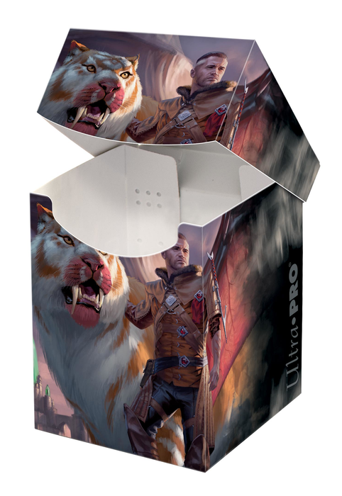 Ultra PRO: Deck Box - PRO 100+ (Ikoria: Lair of Behemoths - Lukka, Coppercoat Outcast) - for just $0! 