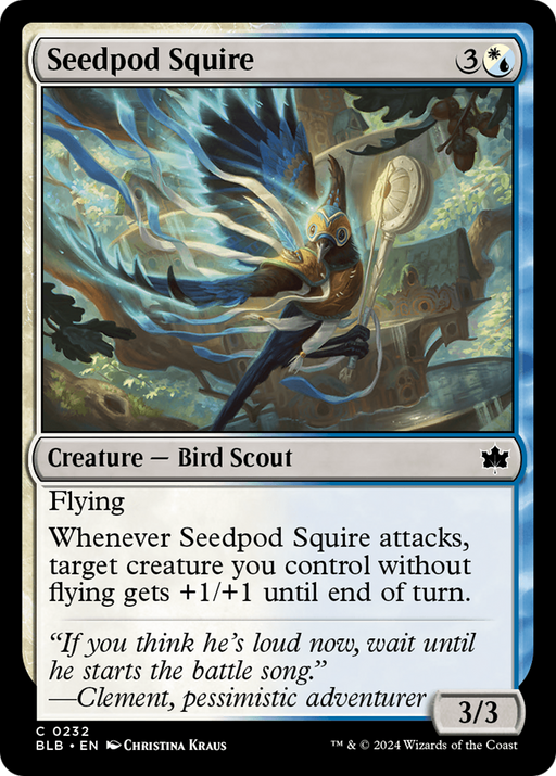 Seedpod Squire (BLB-232) - Bloomburrow - for just $0.01! 