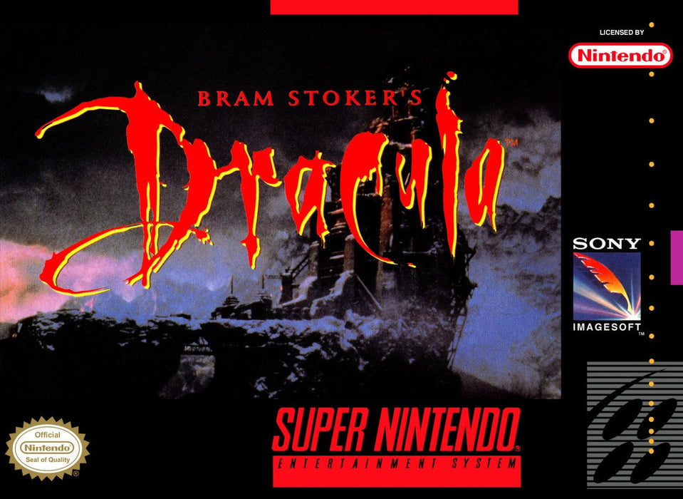Bram Stoker's Dracula – Super Nintendo Entertainment System (SNES) - for just $13.99! 