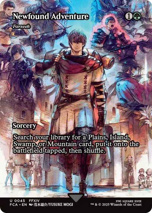 Farseek (FCA-045) - FINAL FANTASY: Through the Ages / Newfound Adventure (Borderless) Foil - for just $1.25! 