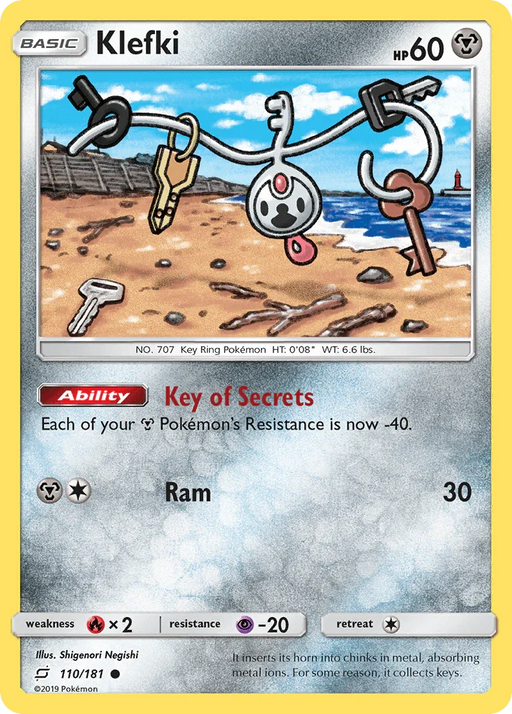 Klefki (110/181) [Sun & Moon: Team Up] - for just $0.10! 