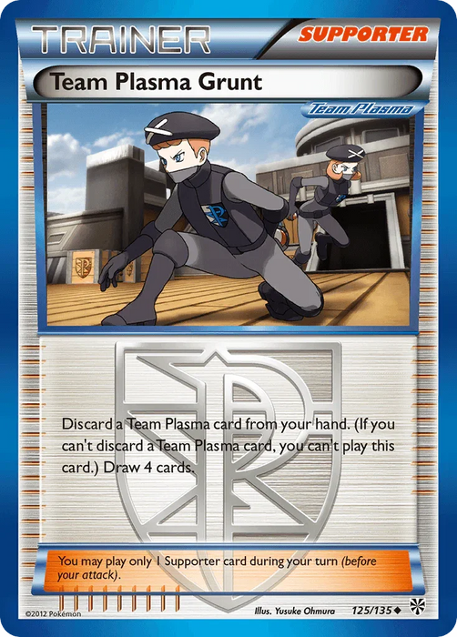 Team Plasma Grunt (125/135) [Black & White: Plasma Storm] - for just $0.10! 