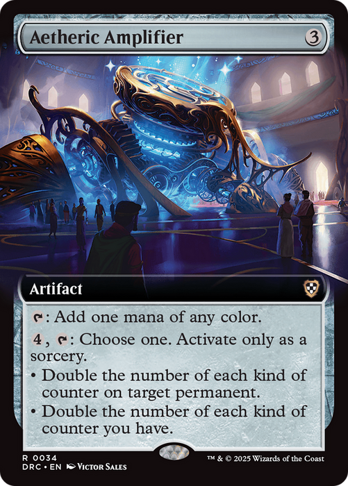Aetheric Amplifier (DRC-034) - Commander: Aetherdrift: (Extended Art) - for just $0.69! 