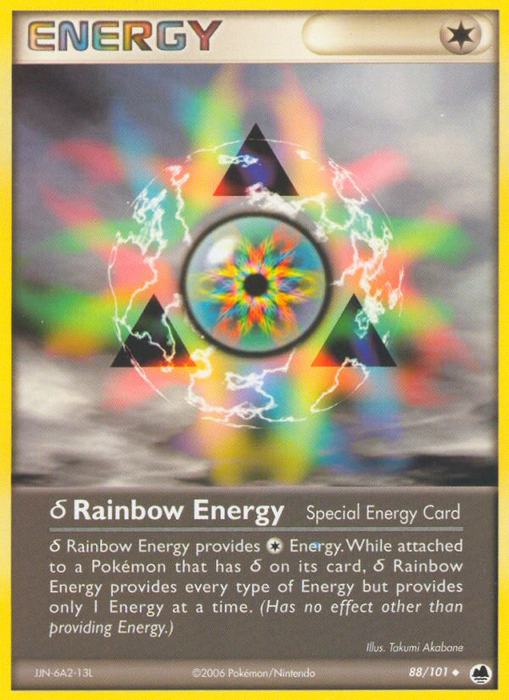 Rainbow Energy (88/101) (Delta Species) [EX: Dragon Frontiers] - Just $0.90! Shop now at Retro Gaming of Denver