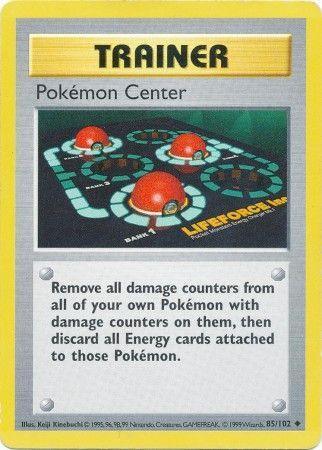 Pokemon Center (85/102) [Base Set Shadowless Unlimited] - for just $1.30! 