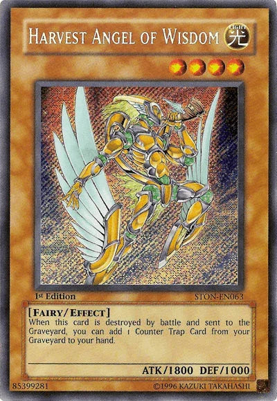 Harvest Angel of Wisdom [STON-EN063] Secret Rare - for just $6.60! 
