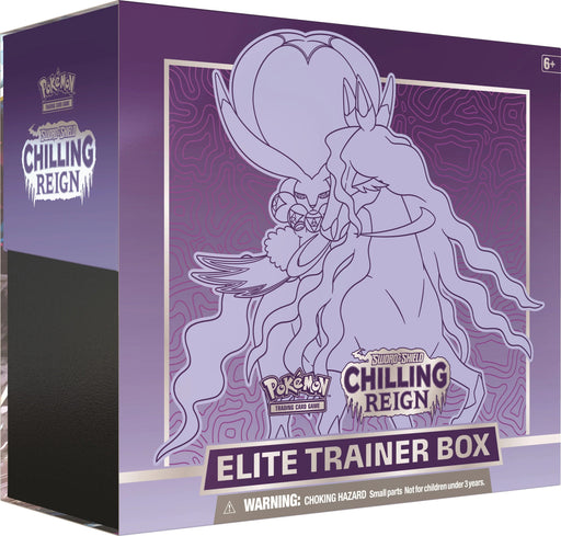 Sword & Shield: Chilling Reign - Elite Trainer Box (Shadow Rider Calyrex) - for just $140! 