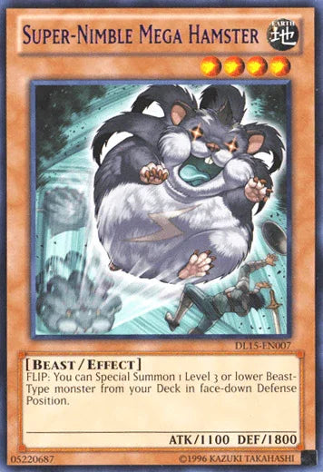 Super-Nimble Mega Hamster (Purple) [DL15-EN007] Rare - for just $2.05! 