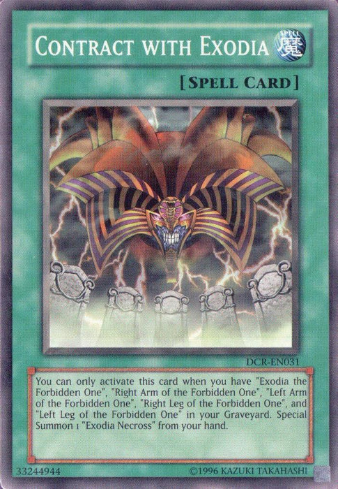 Contract with Exodia [DCR-EN031] Common - for just $2.30! 