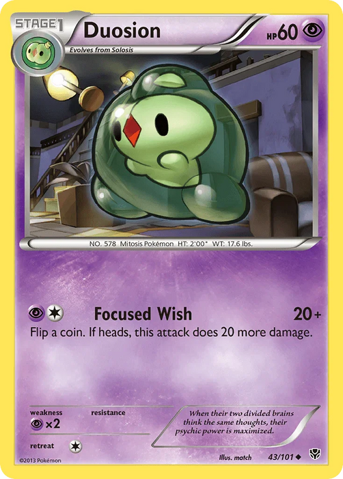 Duosion (43/101) [Black & White: Plasma Blast] - for just $0.15! 