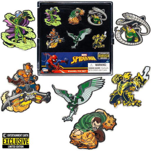 Marvel Sinister Six Enamel Pin 6-Pack - Entertainment Earth Exclusive - Just $29.99! Shop now at Retro Gaming of Denver