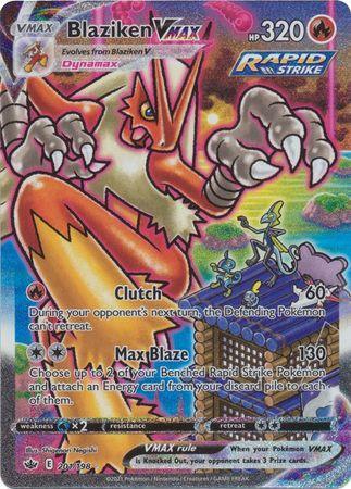 Blaziken VMAX (201/198) [Sword & Shield: Chilling Reign] - for just $143.50! 