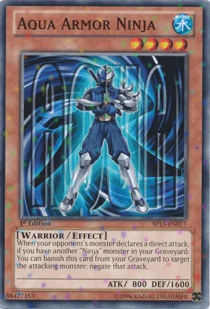 Aqua Armor Ninja [SP13-EN017] Starfoil Rare - for just $0.10! 
