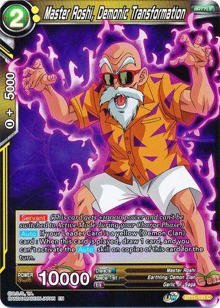 Master Roshi, Demonic Transformation (BT11-101) [Vermilion Bloodline 2nd Edition] - for just $0.10! 