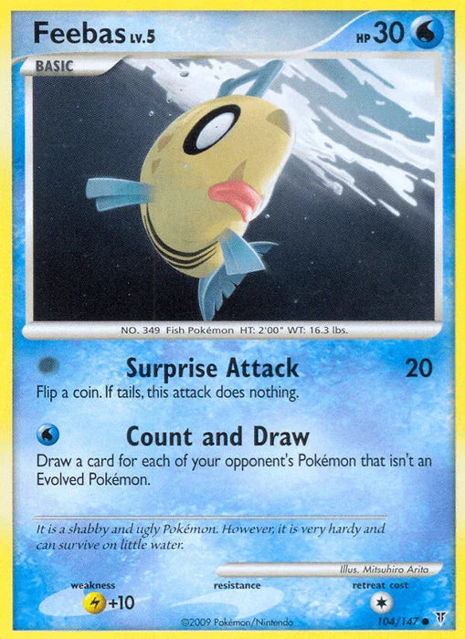 Feebas (104/147) [Platinum: Supreme Victors] - for just $0.25! 