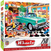 Wheels - Beach Side Chrome 750 Piece Jigsaw Puzzle - Just $14.99! Shop now at Retro Gaming of Denver