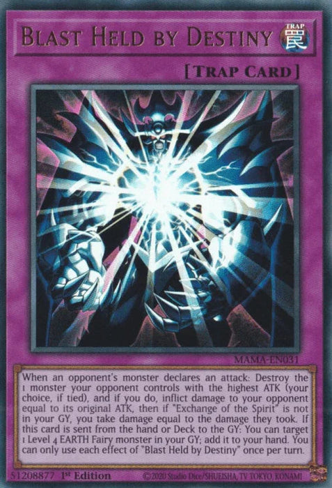 Blast Held by Destiny [MAMA-EN031] Ultra Rare - for just $0.10! 