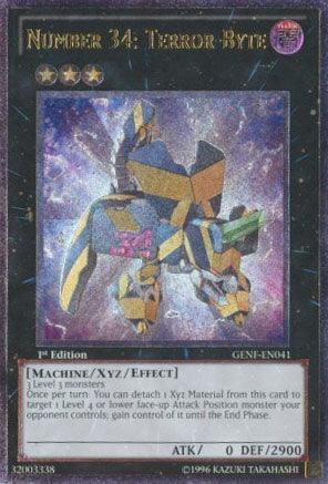 Number 34: Terror-Byte [GENF-EN041] Ultimate Rare - for just $1.35! 