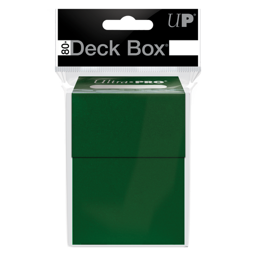 Ultra PRO: 80+ Deck Box - Forest Green - Just $0! Shop now at Retro Gaming of Denver