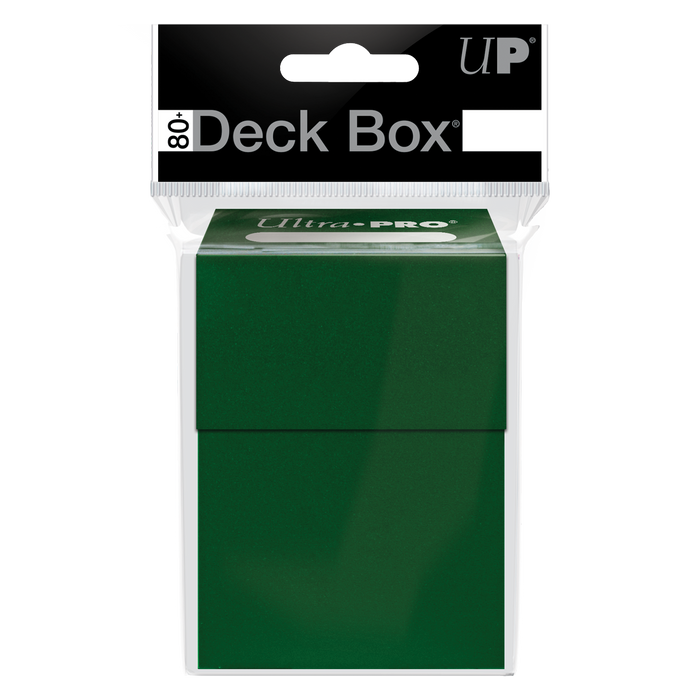 Ultra PRO: 80+ Deck Box - Forest Green - Just $0! Shop now at Retro Gaming of Denver