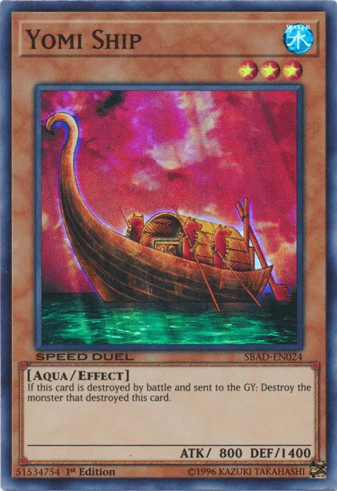 Yomi Ship [SBAD-EN024] Super Rare - for just $0.25! 