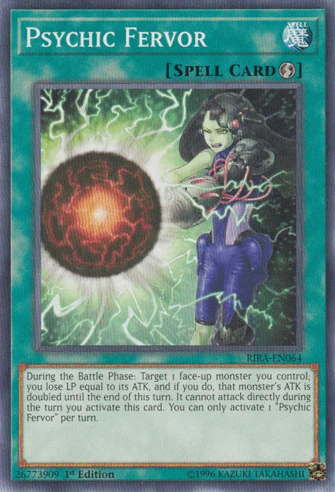 Psychic Fervor [RIRA-EN064] Common - for just $0.10! 