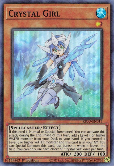 Crystal Girl (Super Rare) [KICO-EN015] Super Rare - for just $0.10! 
