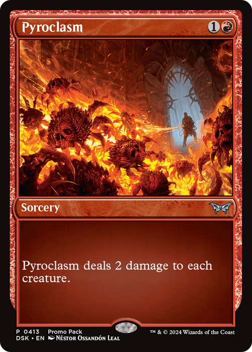 Pyroclasm (PPDSK-413) - Duskmourn: House of Horror - for just $0.09! 
