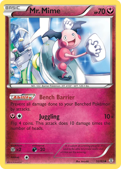 Mr. Mime (52/83) [XY: Generations] - for just $0.25! 